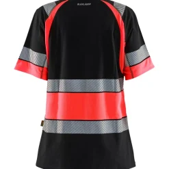 Naisten t-paita Blåkläder 3410 Highvis pyöreä pääntie