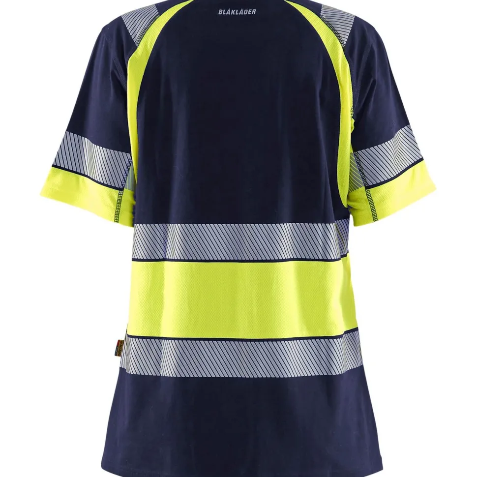 Naisten t-paita Blåkläder 3410 Highvis pyöreä pääntie
