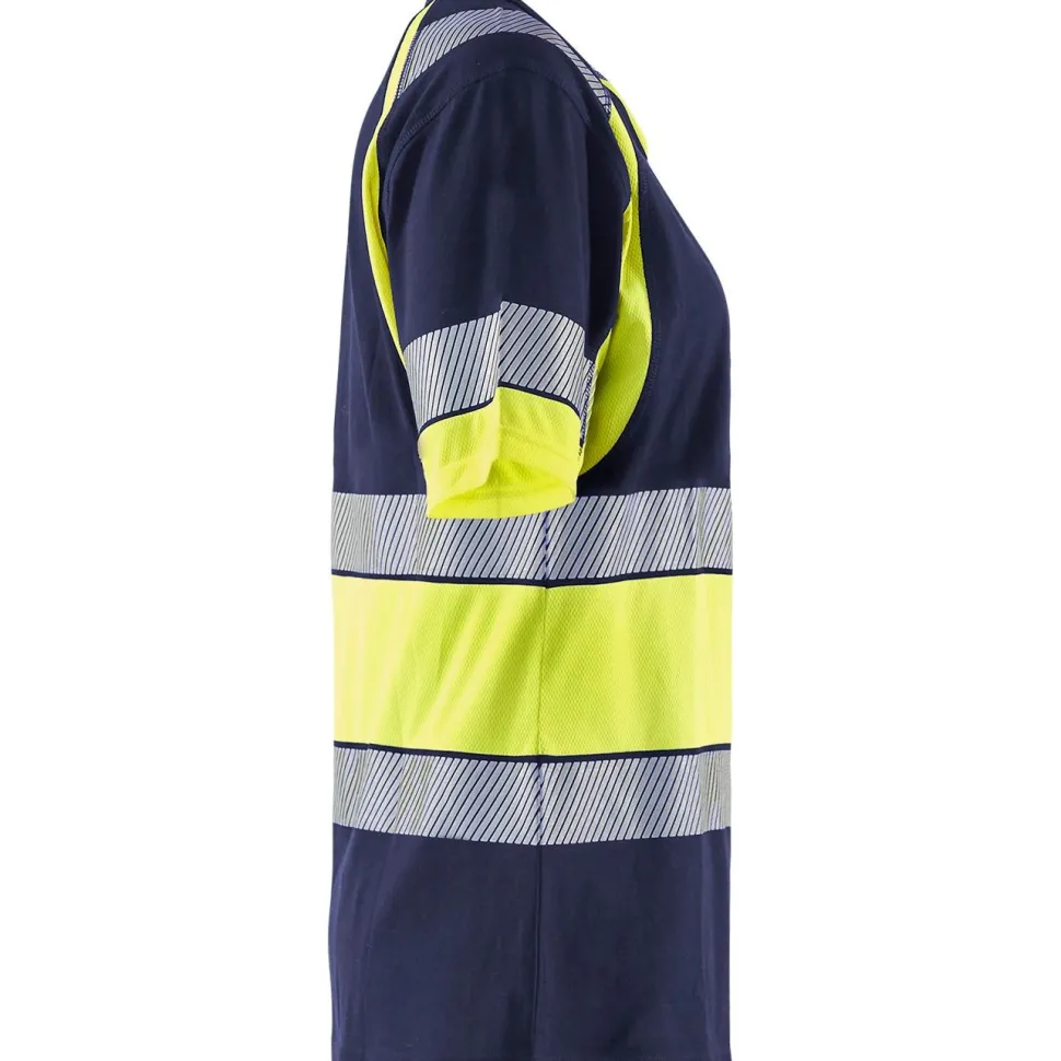 Naisten t-paita Blåkläder 3410 Highvis pyöreä pääntie