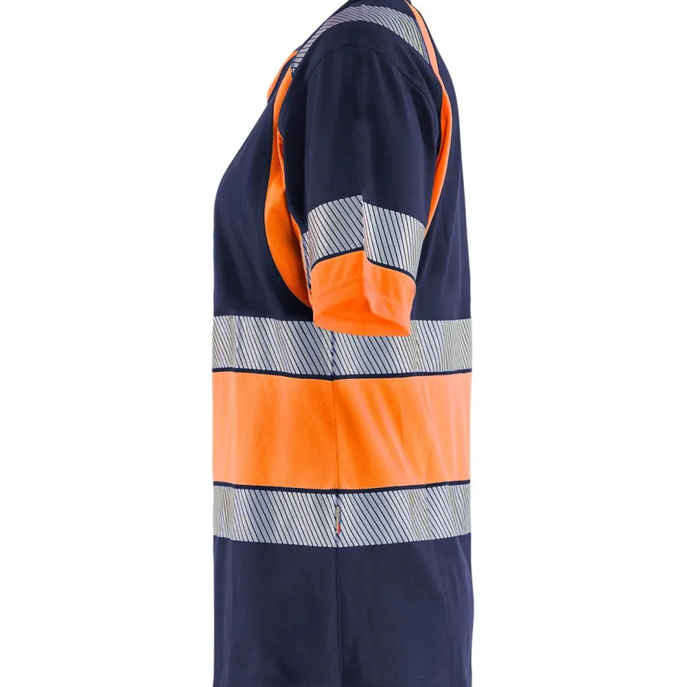 Naisten t-paita Blåkläder 3410 Highvis pyöreä pääntie