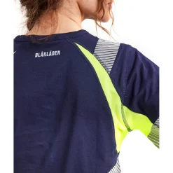 Naisten t-paita Blåkläder 3410 Highvis pyöreä pääntie