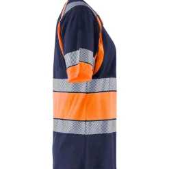 Naisten t-paita Blåkläder 3410 Highvis pyöreä pääntie