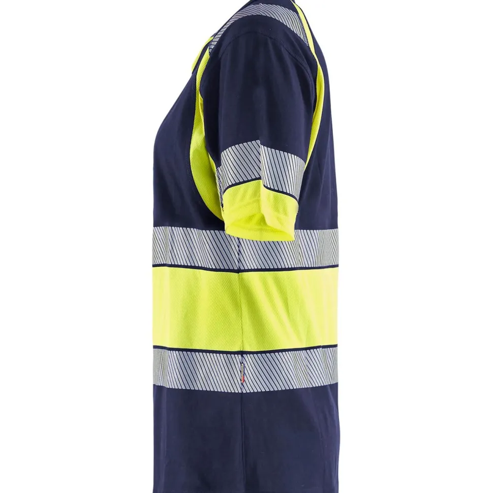 Naisten t-paita Blåkläder 3410 Highvis pyöreä pääntie