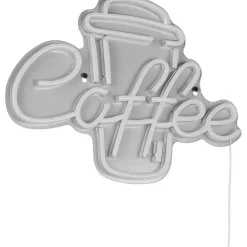 Neonkyltti/seinävalaisin Trio Coffee LED