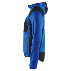Neulottu softshell-takki Blåkläder 4930 keskisininen/musta