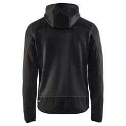 Neulottu softshelltakki Blåkläder 4930 harmaa/musta