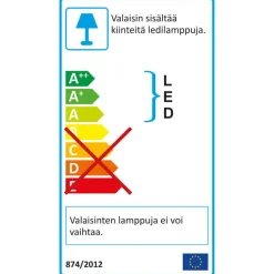 Numerovalaisin Airam Noppa Cube, IP65, 4000K, 900lm