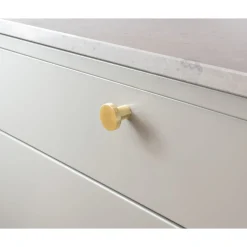 Nuppivedin Beslag Design 2078, Ø28mm, harjattu messinki