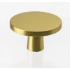 Nuppivedin Beslag Design Plato Ø42x24 mm harjattu messinki