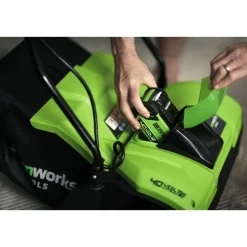Nurmikon ilmaaja Greenworks G40DT35, 40V, ilman akkua