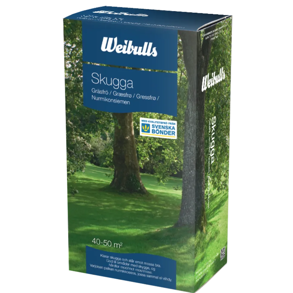 Nurmikonsiemenet Weibulls skuggagräs 1kg