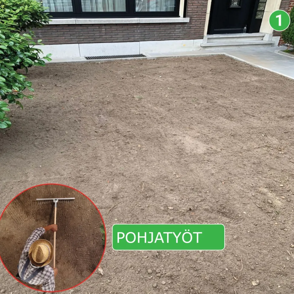 Nurmikon siemenmatto Turfquick Villa Classic, 40 m²