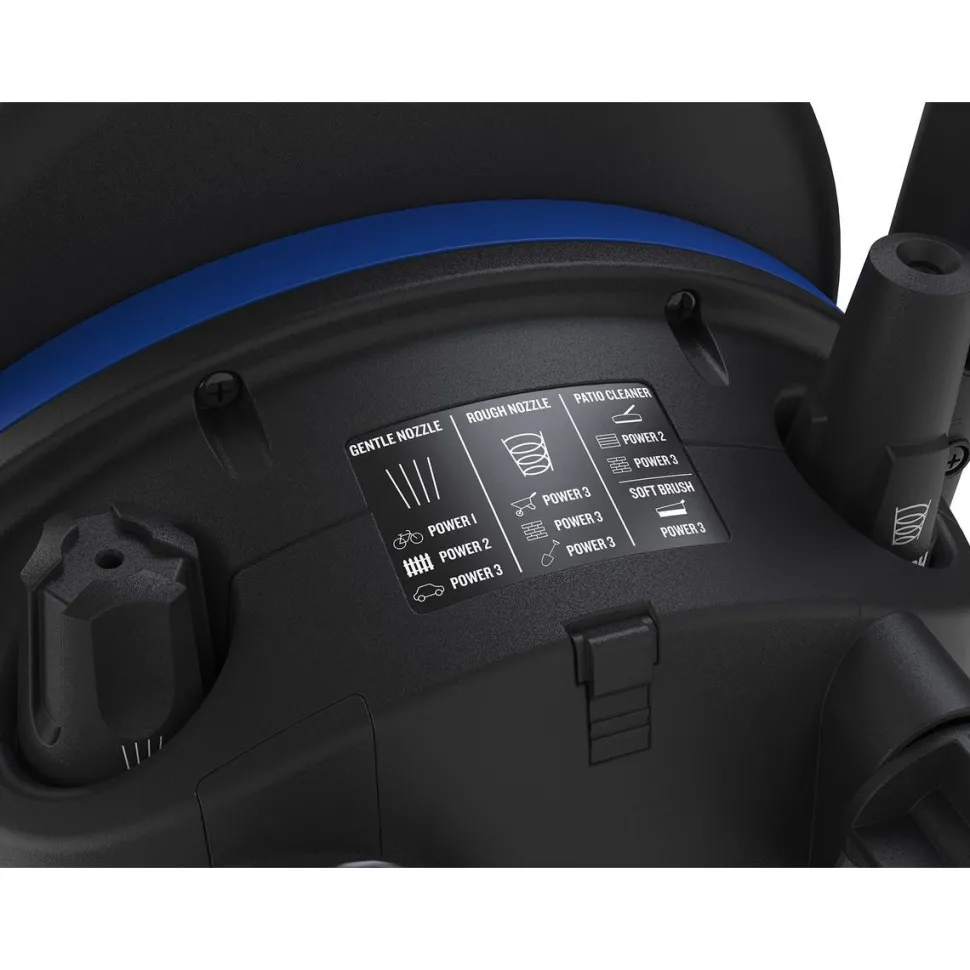 Painepesuri Nilfisk Core 140-6 Power Control Premium Car, 140bar, 474l/h, metallipumppu, itseimevä + varusteet