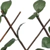 Pajusäleikköaidat 5 kpl keinotekoisilla lehdillä 180x60 cm