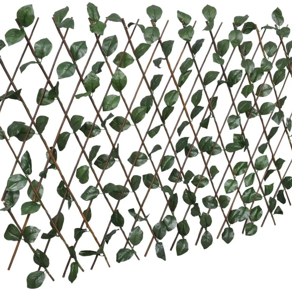 Pajusäleikköaidat 5 kpl keinotekoisilla lehdillä 180x60 cm
