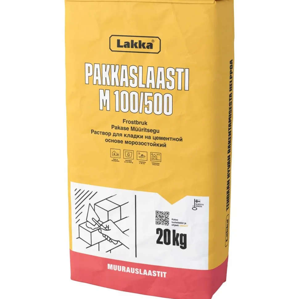 Pakkaslaasti Lakka, eri kokoja