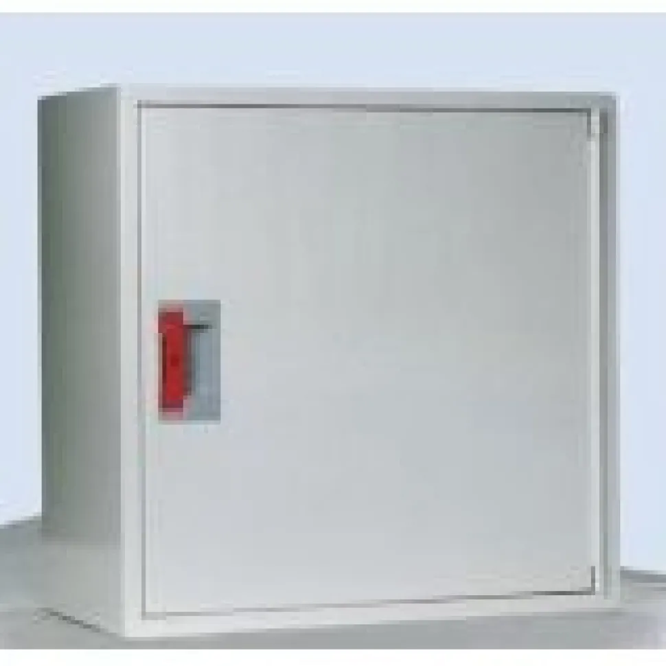 Palopostikaappi PV-10 pintamalli 19 mm / 30 m valkoinen 690x690x290mm