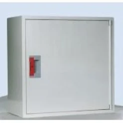 Palopostikaappi PV-10 pintamalli 25 mm / 30 m valkoinen 690x690x290mm