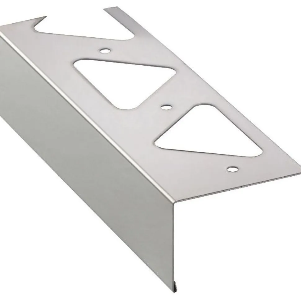 Parvekelistan ulkokulmapala Euroshrink rst e-280s, 55mm, kiiltävä teräs