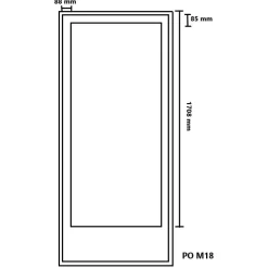 Parvekeovi Kaskipuu PO4 M18 Thermo mittatilausovi