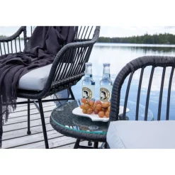 Parvekeryhmä Venture Home Viga, musta