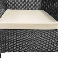 Parvekesetti AB Polar Palma 136x60x85 cm musta
