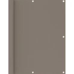 Parvekkeen suoja harmaanruskea 120x400 cm oxford kangas