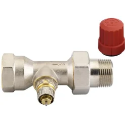 Patteriventtiili Danfoss RA-N UK, DN15, ulkokulma
