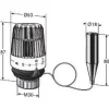 Patteriventtiilin termostaatti TRV 300, M30, irtoanturi 2m, 6-27°C