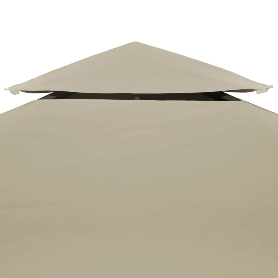 Paviljongin kangaskatto 310g/m² beige 3x4m