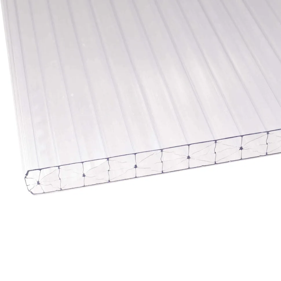 PC-kennolevy Keraplast 16mm, 1050x4000mm, kirkas 4.2m²