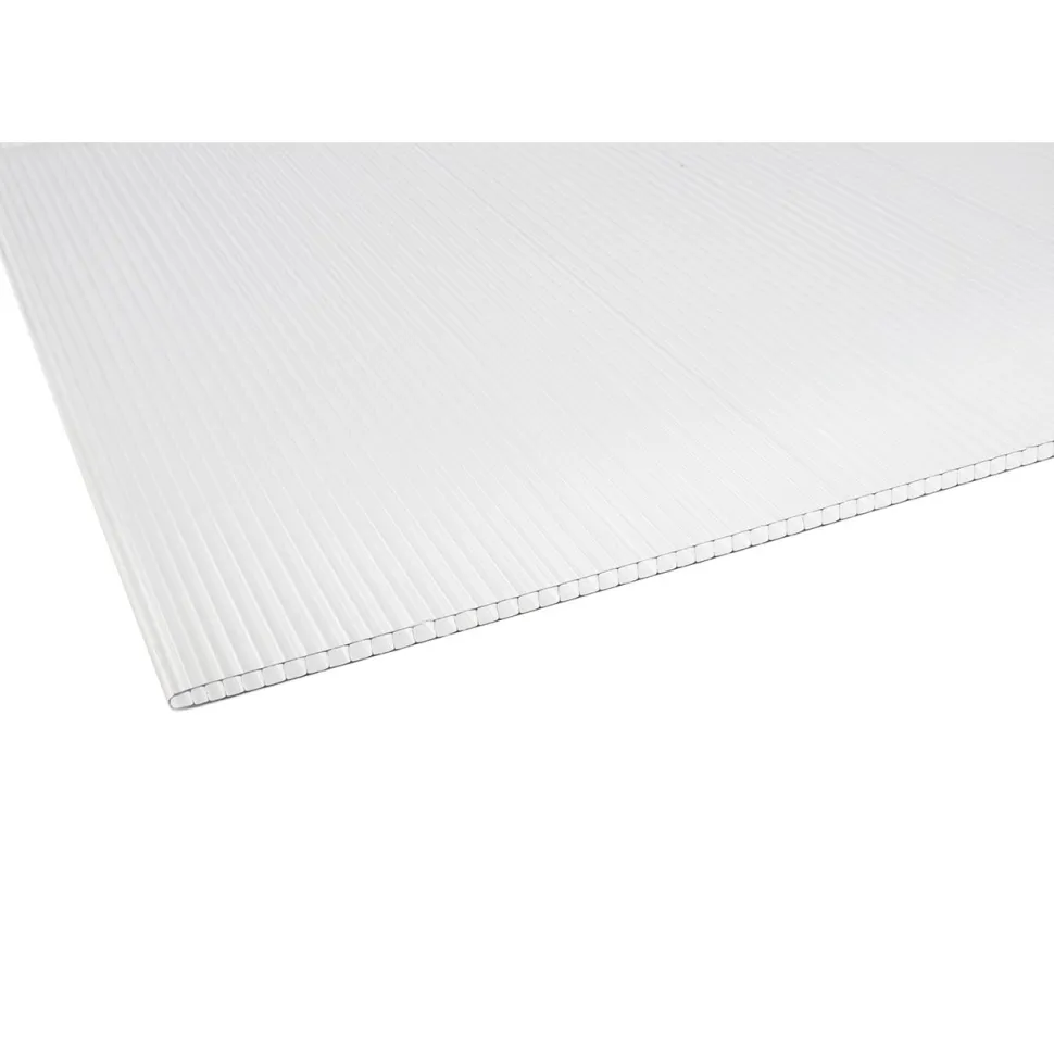 PC-kennolevy Keraplast 6 mm, 698 x 1750 mm, kirkas
