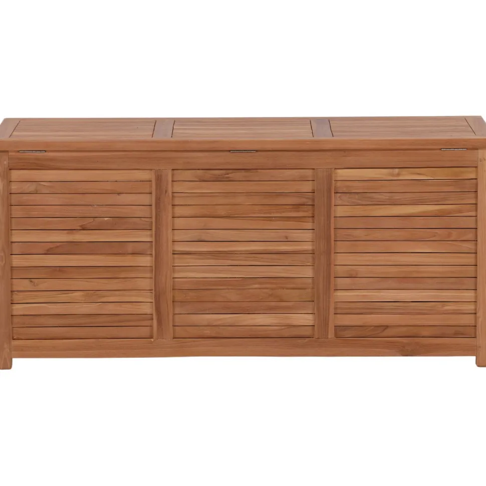 Pehmustelaatikko Venture Home Trento 2, 50x130x60cm, luonnollinen tiikki