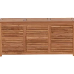 Pehmustelaatikko Venture Home Trento 2, 50x130x60cm, luonnollinen tiikki