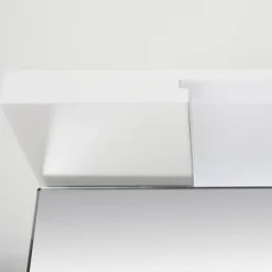 Peilikaappi LED-valaisimella Bathlife Glänsa 1000 mm valkoinen