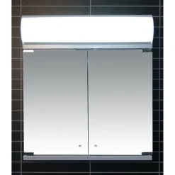 Peilikaappi LED-valaisimella Tammiholma Monza 60x62 cm 28 W vikavirtasuojakytkin