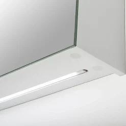 Peilikaappi LED-valaisimella Bathlife Glänsa 600 mm valkoinen