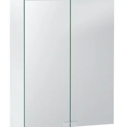 Peilikaappi LED-valolla Geberit Option Basic, pistorasia, valkoinen, eri kokoja