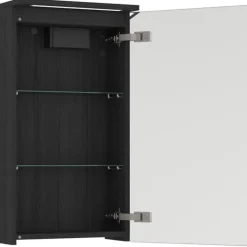 Peilikaappi LED-valolla Temal Unic, 40x20cm, yhdellä ovella, kaksiosainen pistorasia