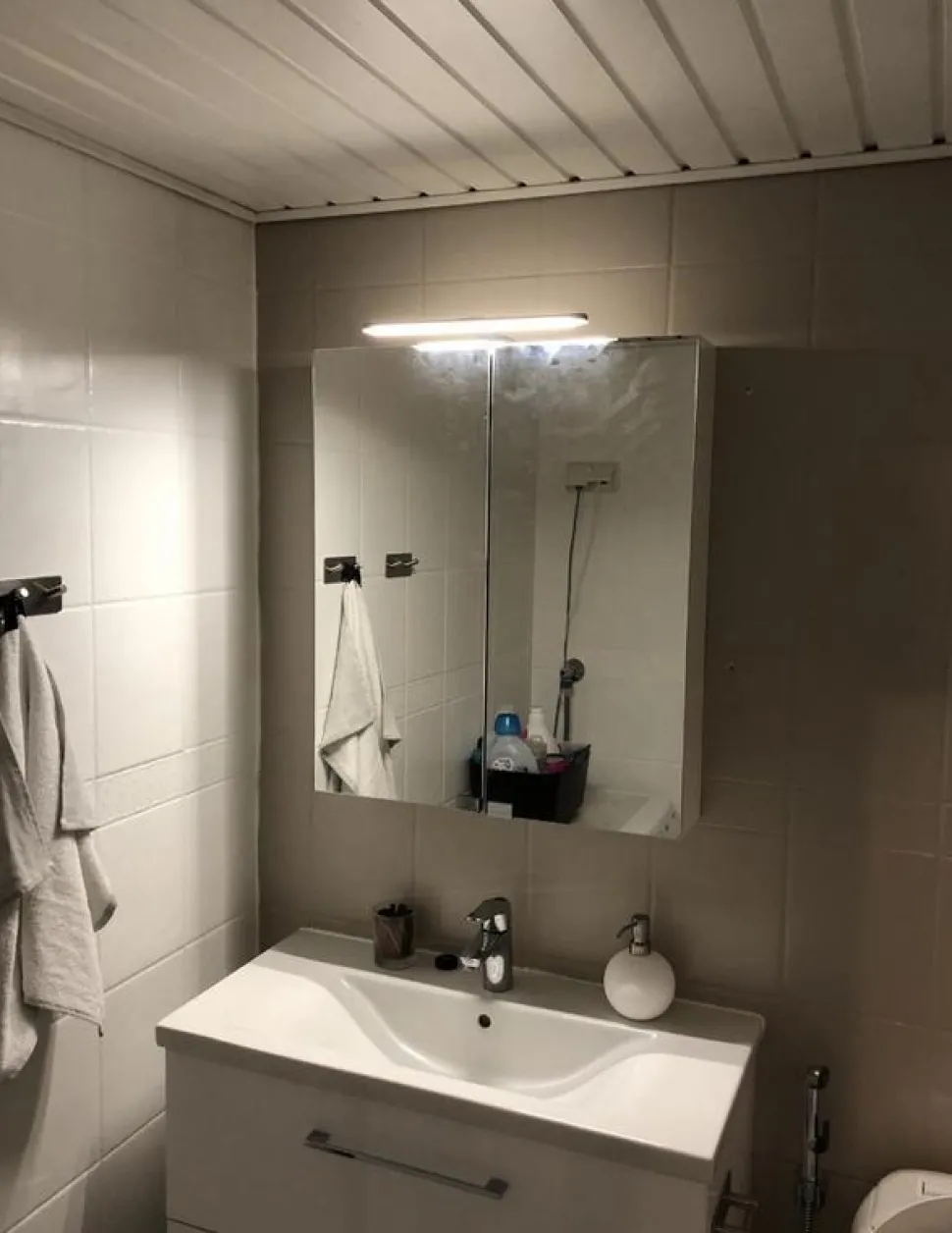 Peilikaappi Lektar Indoor Suvas, valkoinen, eri kokoja