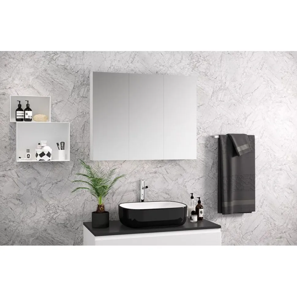 Peilikaappi Otsoson Luvia 30 300x710x140 mm valkoinen