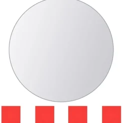 Peililaatat 8 kpl pyöreä lasi