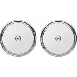 Peitekilpi Smedbo B218K kromi