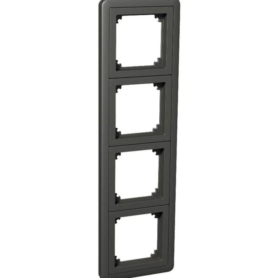 Peitelevy adapterilla Schneider Electric ExxactCombi, 4-osainen