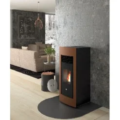 Pellettitakka Eva Calor Letizia 9kW, ilmakiertoinen