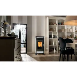 Pellettitakka Ravelli RV110 11.5 kW valkoinen