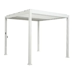 Pergola Home4You Mirador-111, 300x400cm, valkoinen