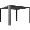 Pergola katolla polyrottinki 300x300x200cm harmaa/antrasiitti