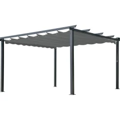 Pergola Landskap Skugga, musta, eri kokoja