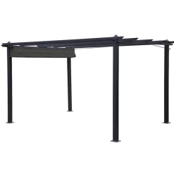 Pergola Landskap Skugga, musta, eri kokoja